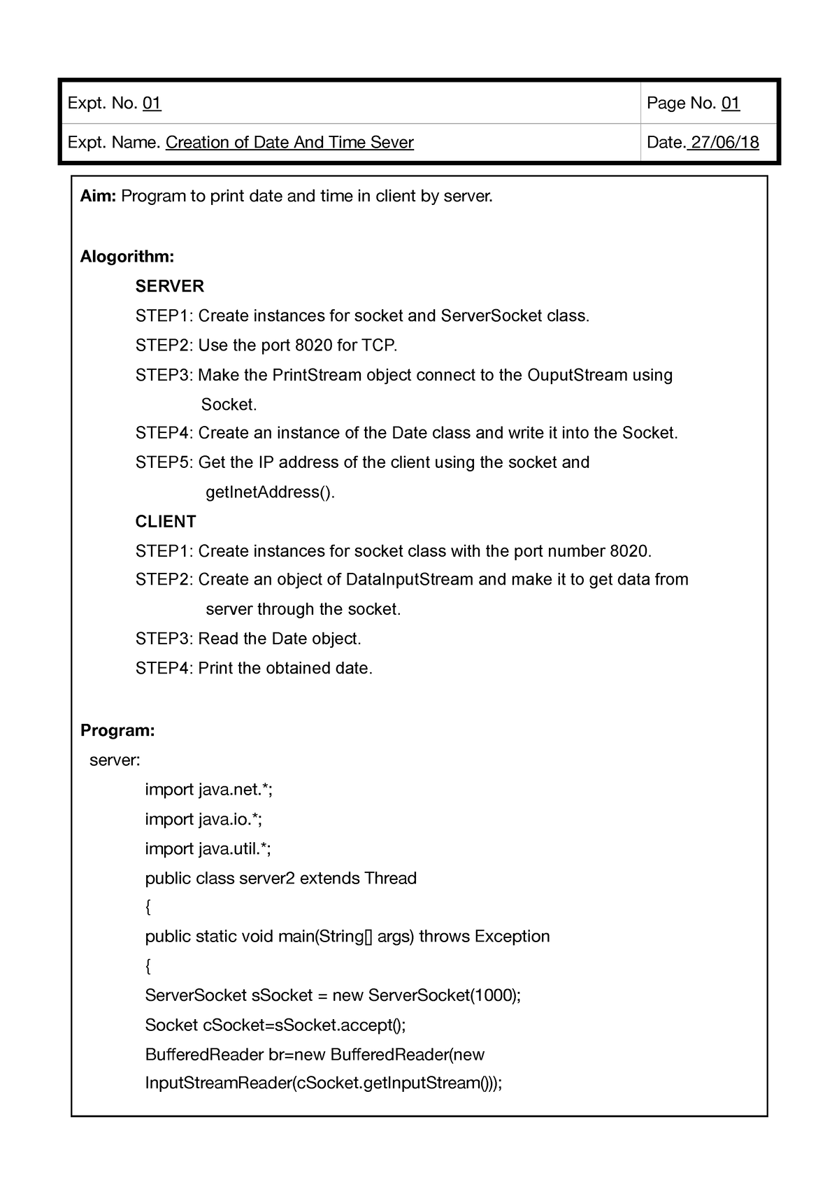 computer-networking-lab-record-aim-program-to-print-date-and-time-in