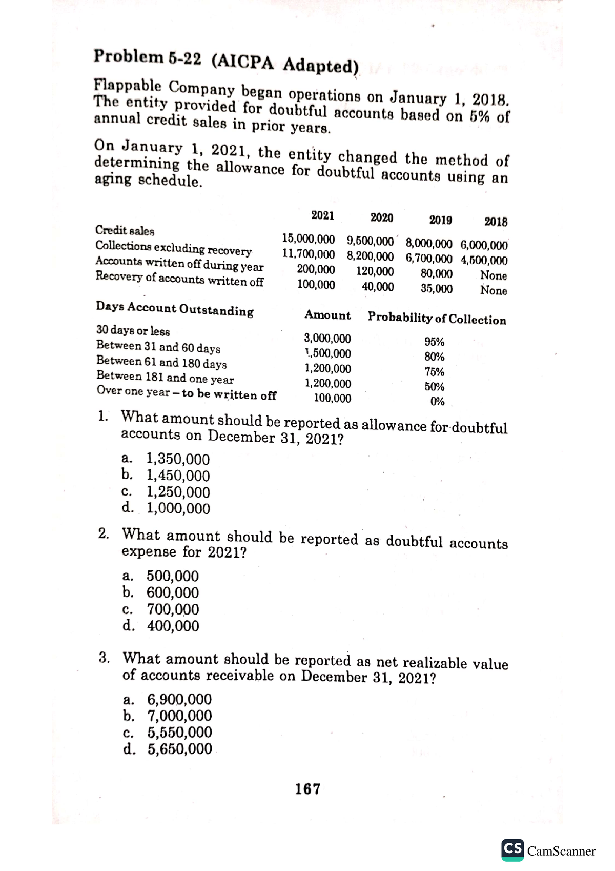 Problem 5 - Intermediate Accounting (Volume One) 2021 Edition By: Valix ...