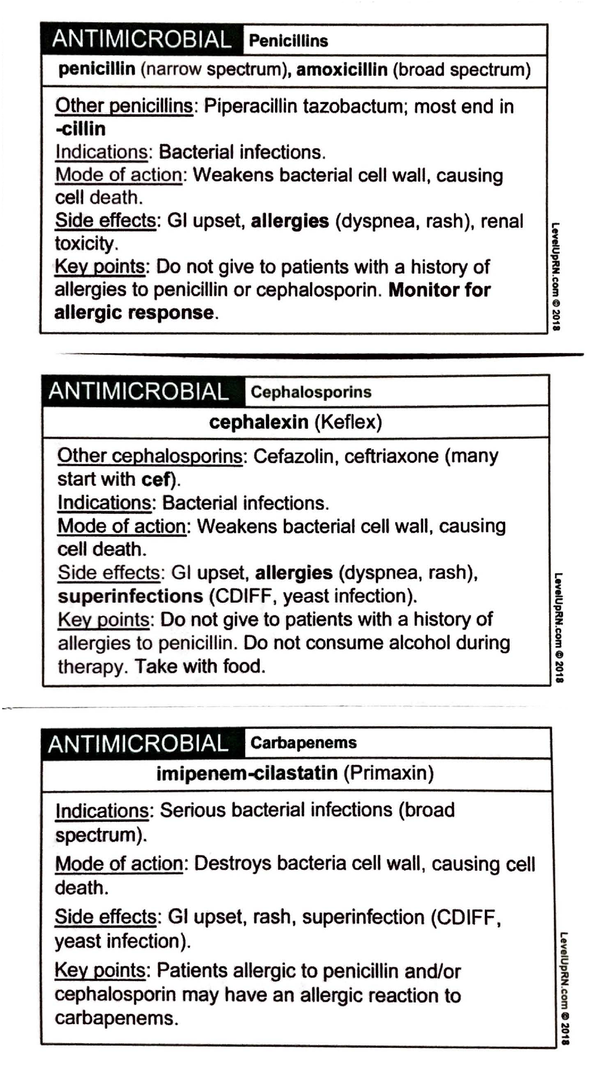 Pharmacology Antimicrobial ANTIMICROBIAL Penicillins Penicillin   Thumb 1200 2171 