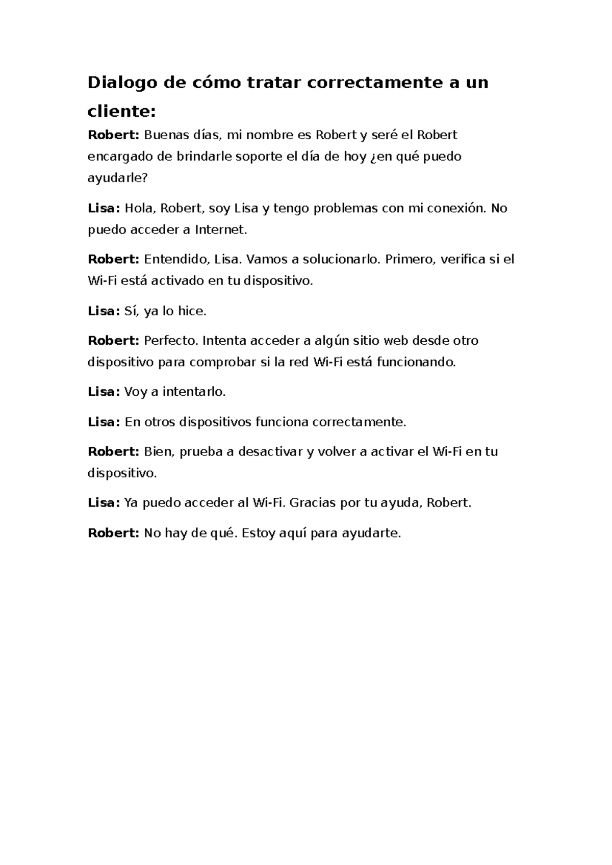 Dialogos cap 14 no se dialogo de c mo tratar correctamente a un