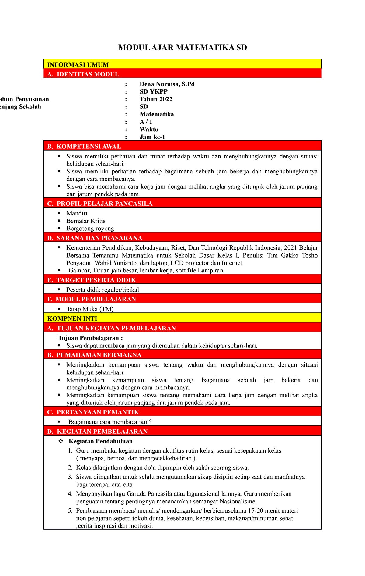 BAB 8 - MA Matematika Kls 1 (datadikdasmen - MODUL AJAR MATEMATIKA SD ...