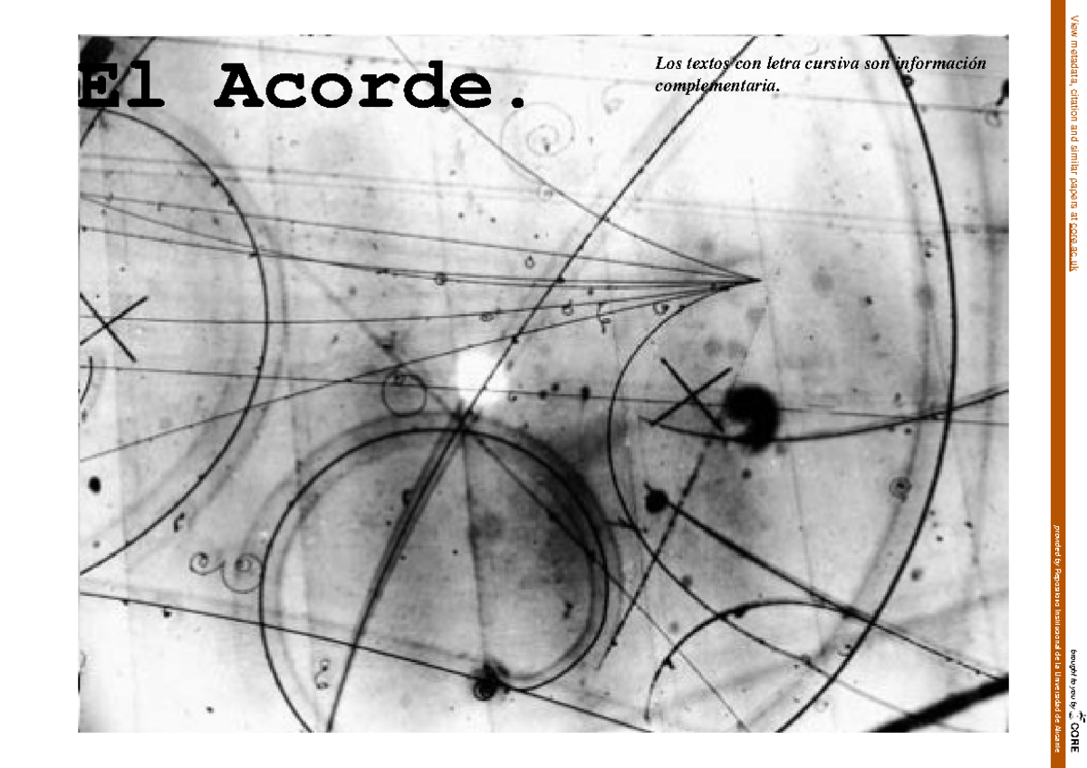 El acorde musical - El Acorde. Los textos con letra cursiva son ...