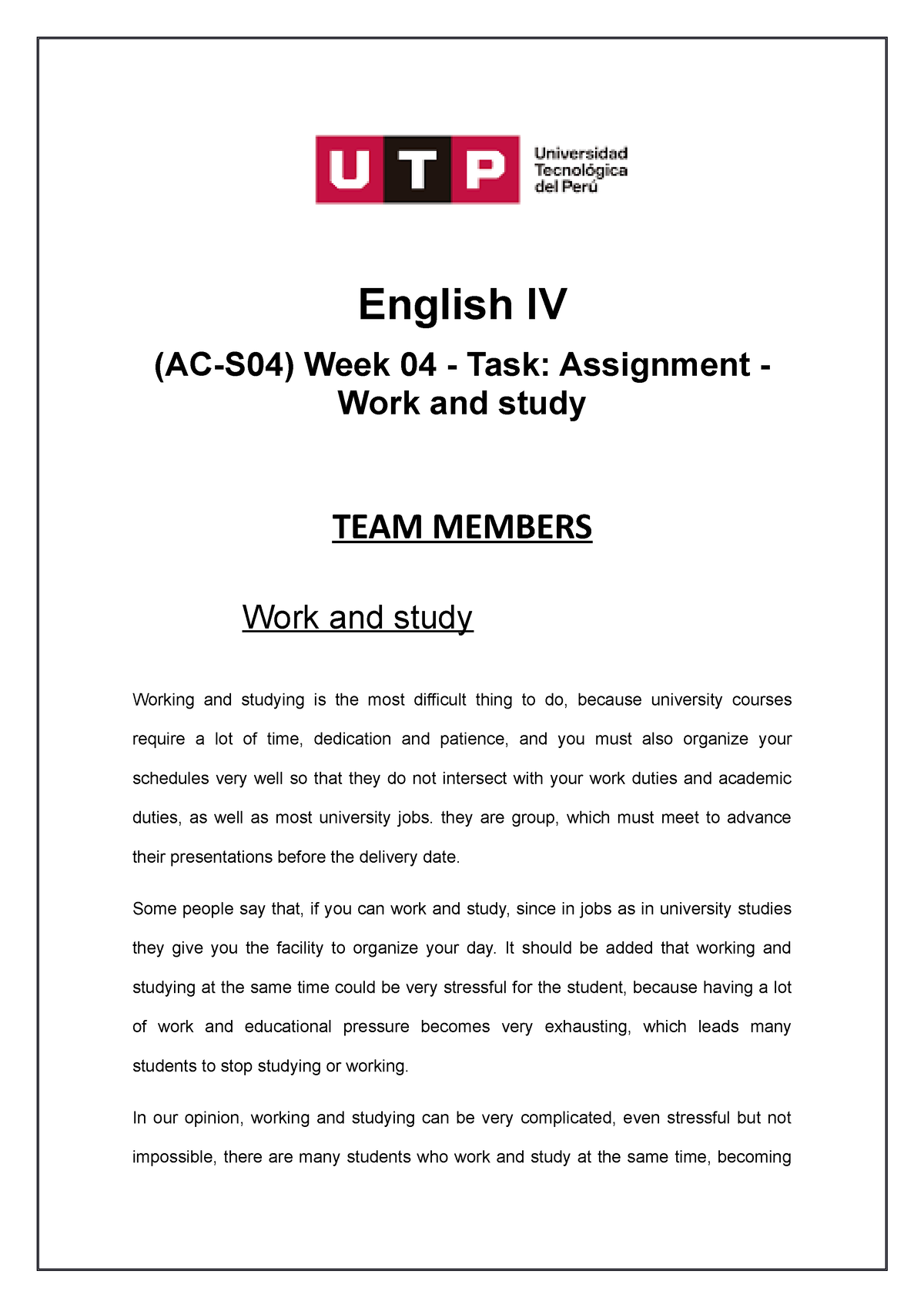 week 4 task assignment jobs and occupations