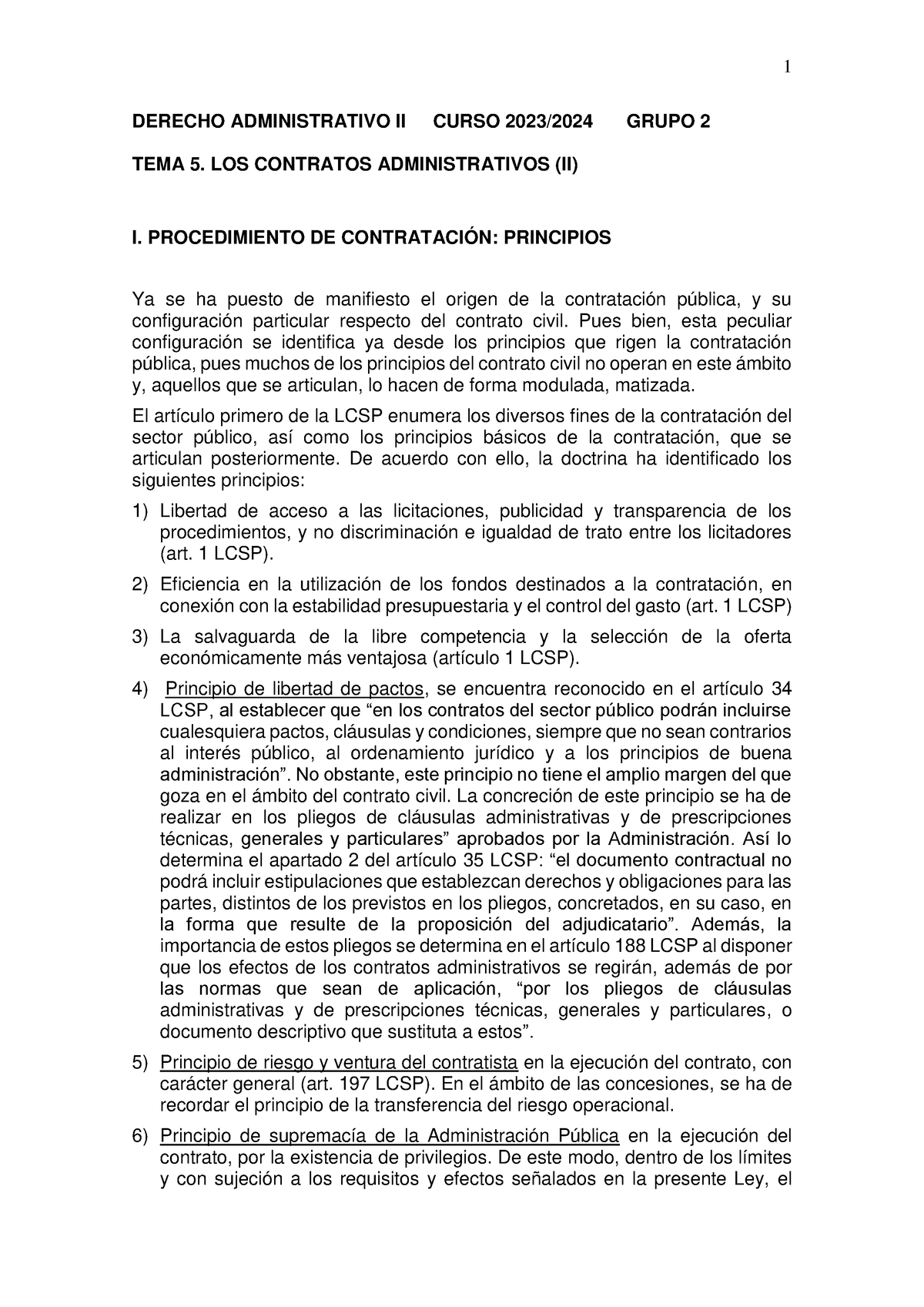 TEMA 5 - Tema 5 Derecho Administrativo II - DERECHO ADMINISTRATIVO II ...