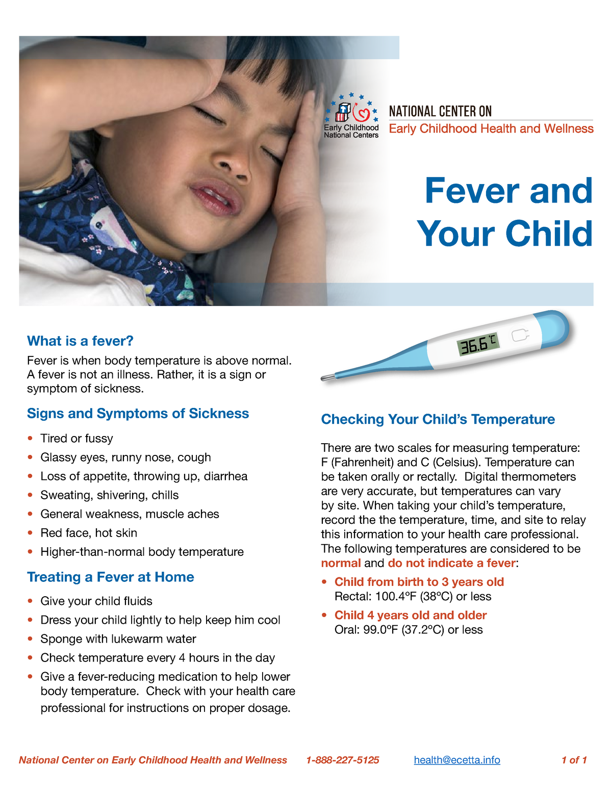 Fever And Your Child - Genetic And Pediatric Diseases - RGUHS - Studocu