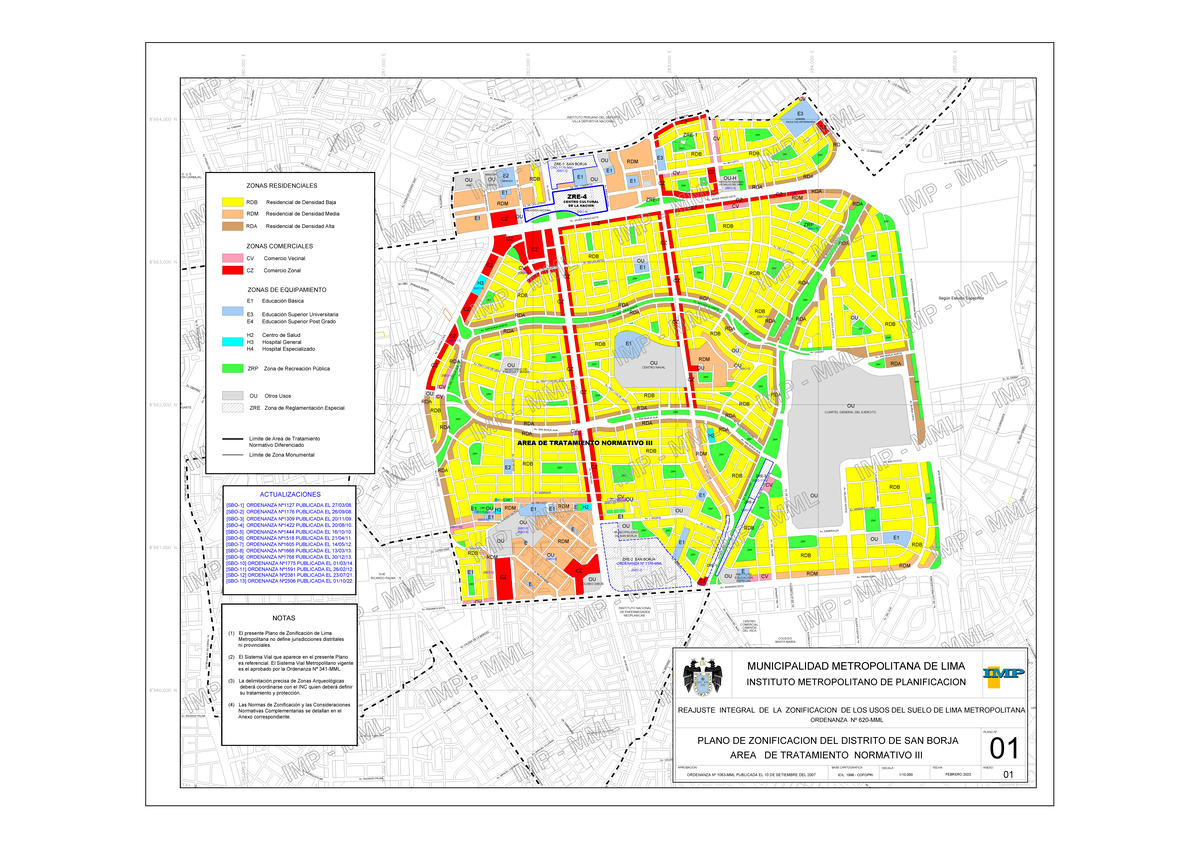 San%20Borja%20Zonificacion%20feb2023 - Av.. LA MARGINAL Av.. LA ...