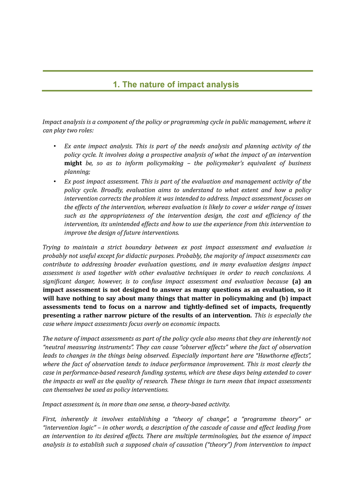 what-is-impact-assessment-1-the-nature-of-impact-analysis-impact