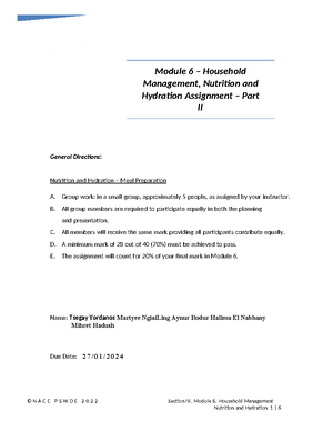 IV-2 Test - Module 1 PSW Foundations (B) Form Fill - Module 1 – PSW ...