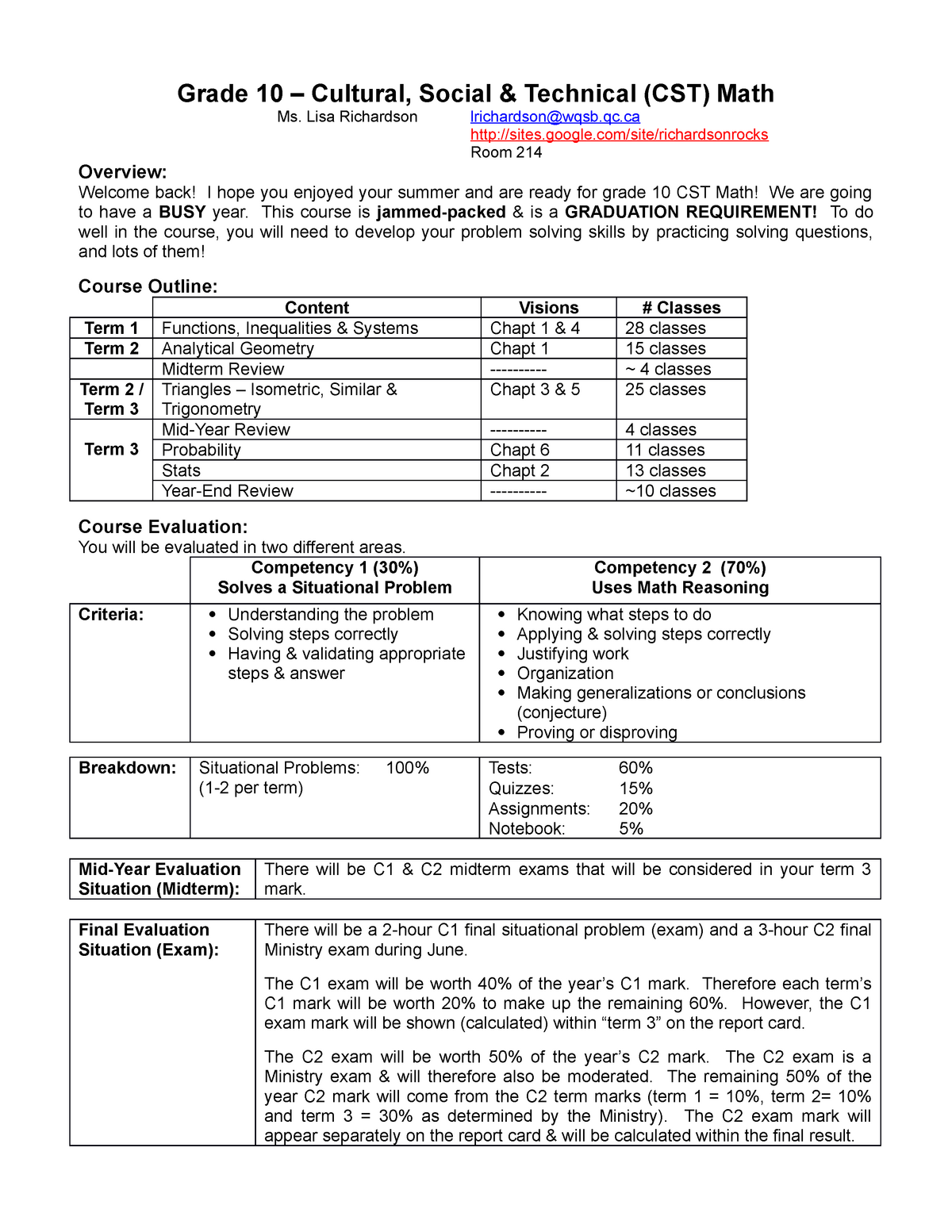 Cst22-outline - Assignment Outline - EAC 22 - College English Pertaining To Making Conclusions Geometry Worksheet Answers