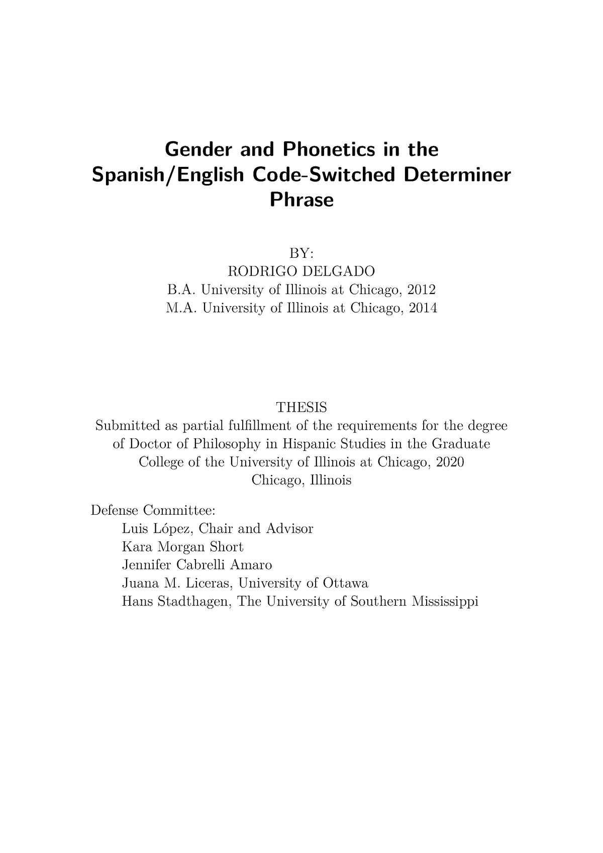 dissertation doctoral in spanish