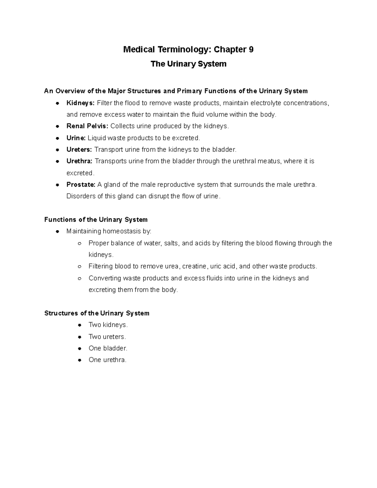 chapter 9 case study medical terminology