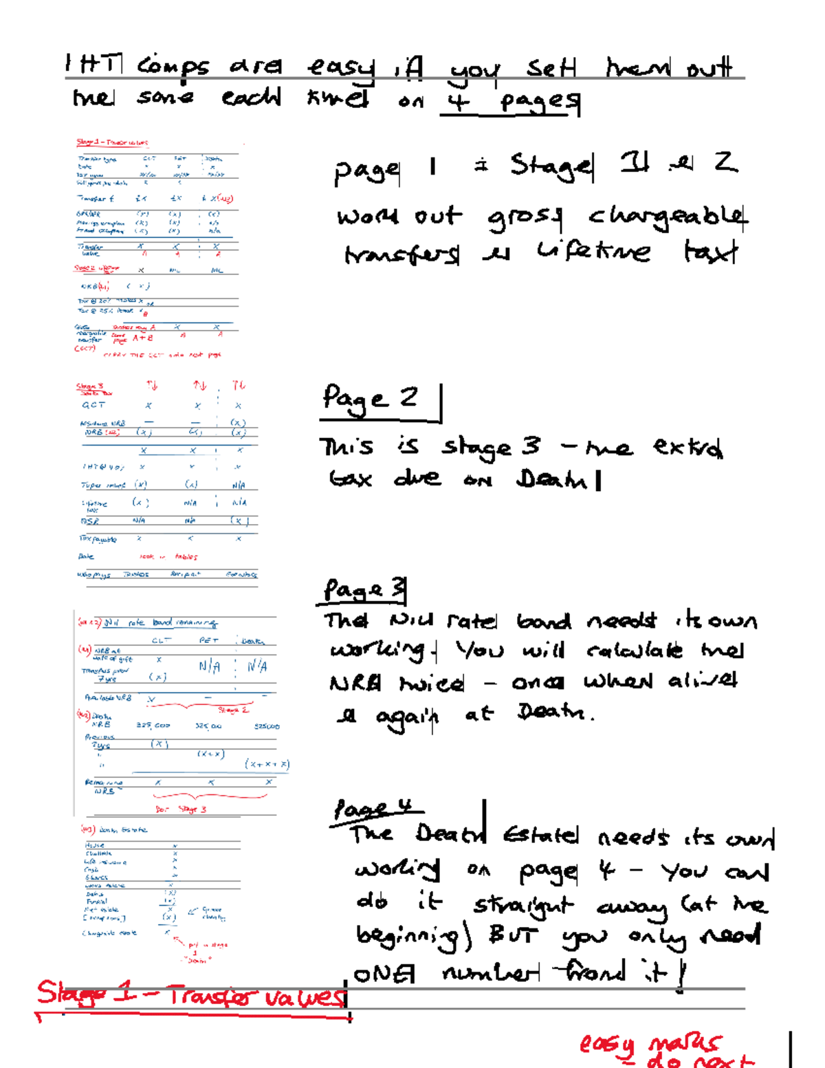 IHT Proforma - Studocu