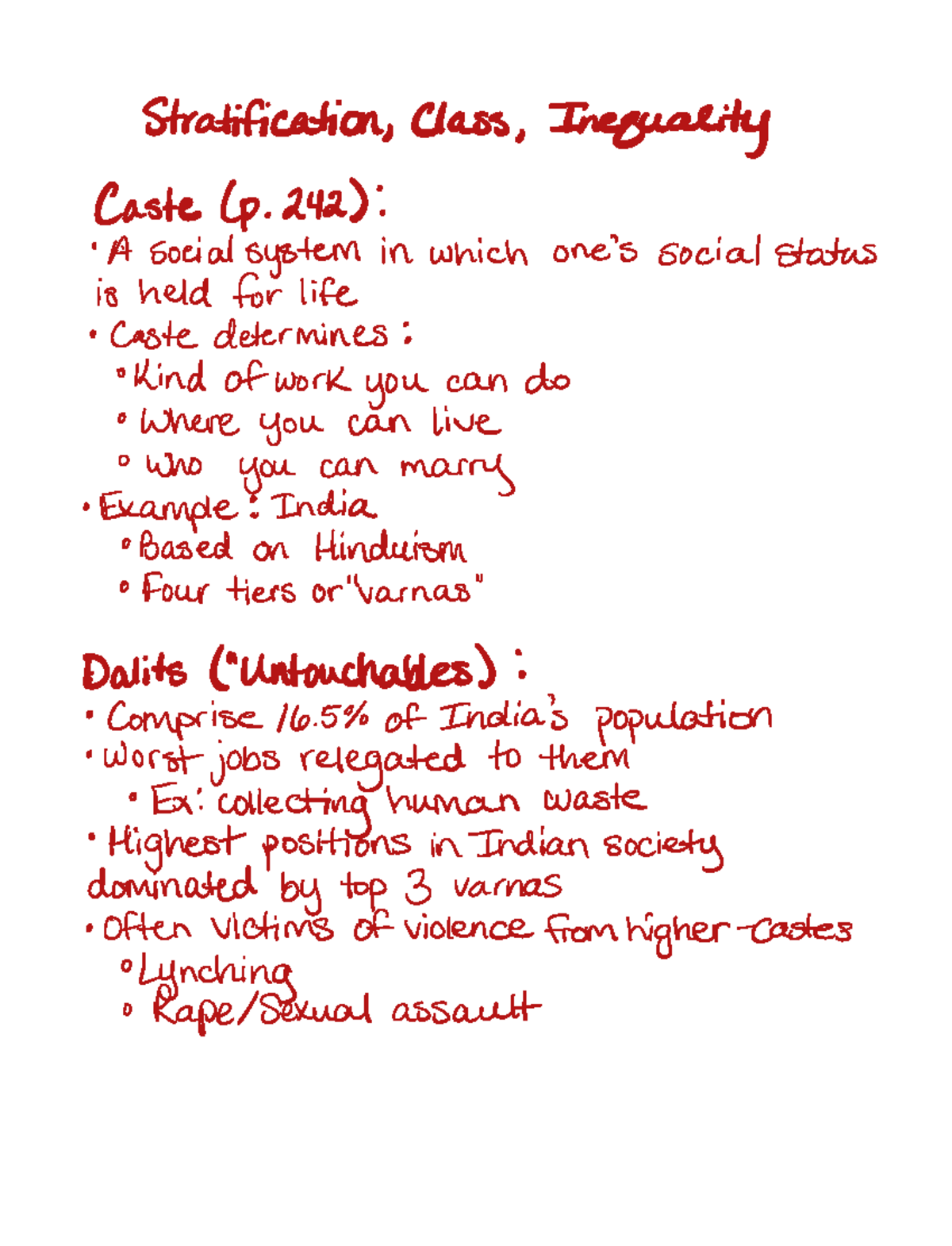 chapter-8-notes-stratification-class-inequality-caste-p-242-a-social