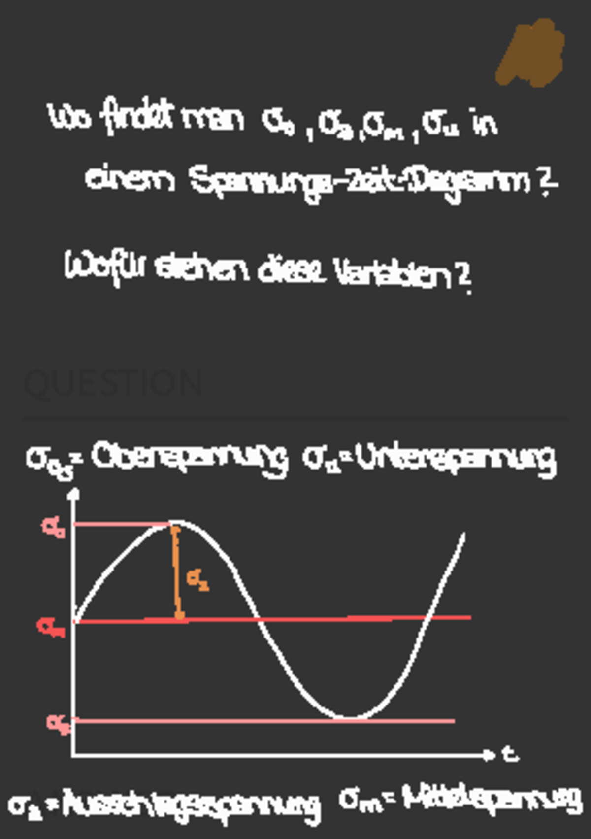 Schwingende Beanspruchung(Karteikarten) - QUESTION ANSWER Wo Findet Man ...