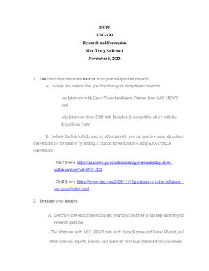 Module 1 - ENG 190 Module One Assignment 1. Select a category in the ...