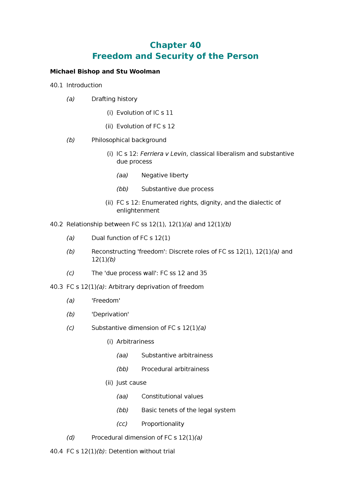 constitutional-law-of-south-africa-vol-2-chapter-40-freedom-of-security-of-the-person-chapter