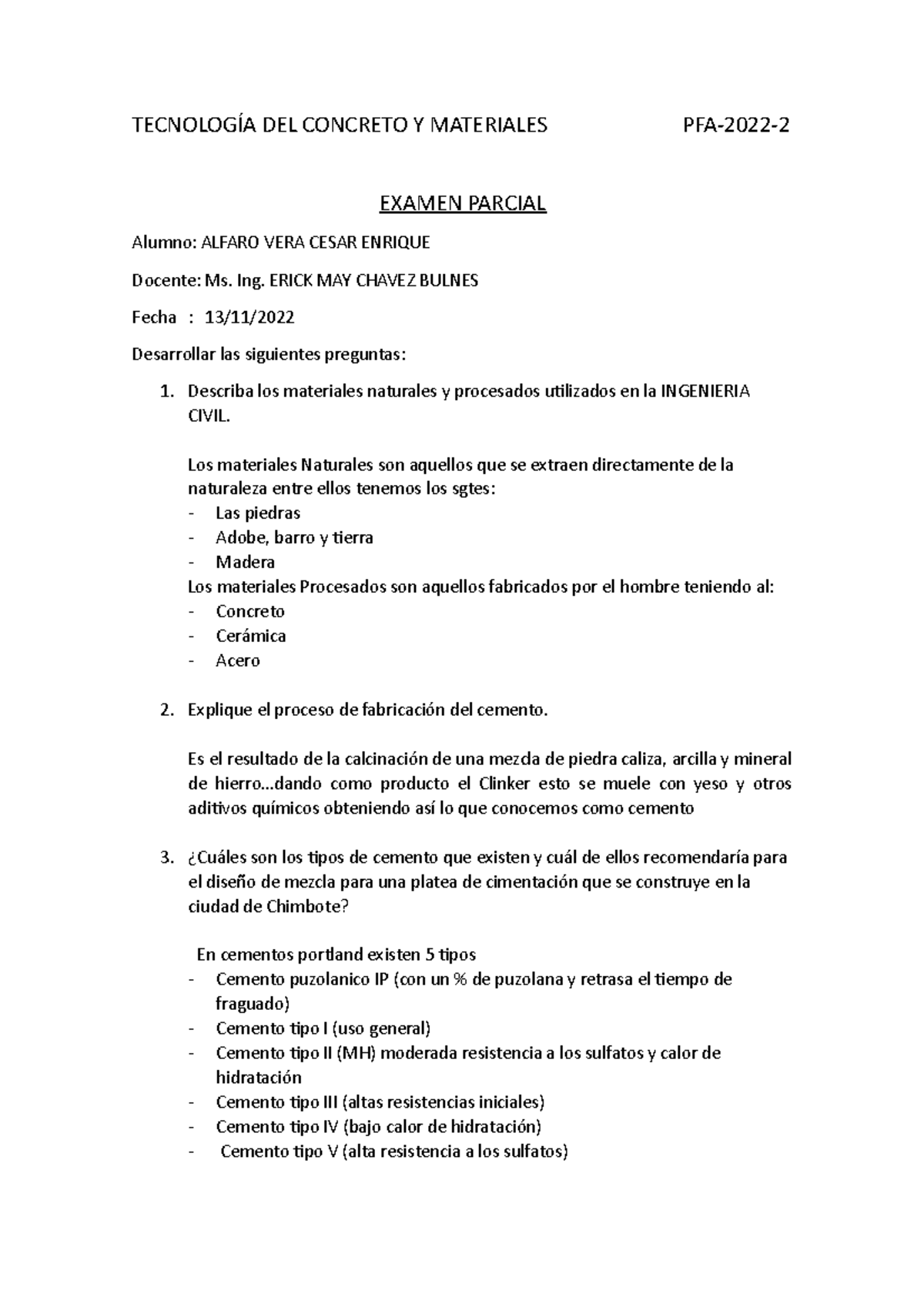 EP Tecnología DEL Concreto Y Materialespfa - TECNOLOGÍA DEL CONCRETO Y ...