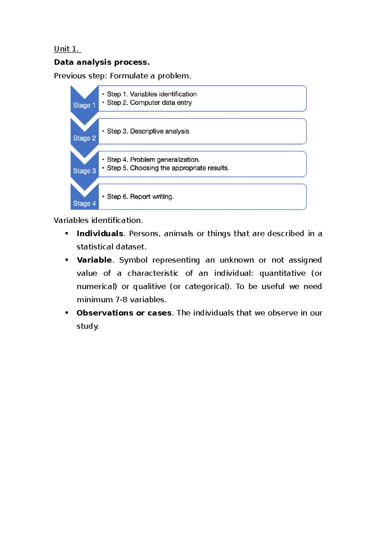 problem solving and data analysis drill 1