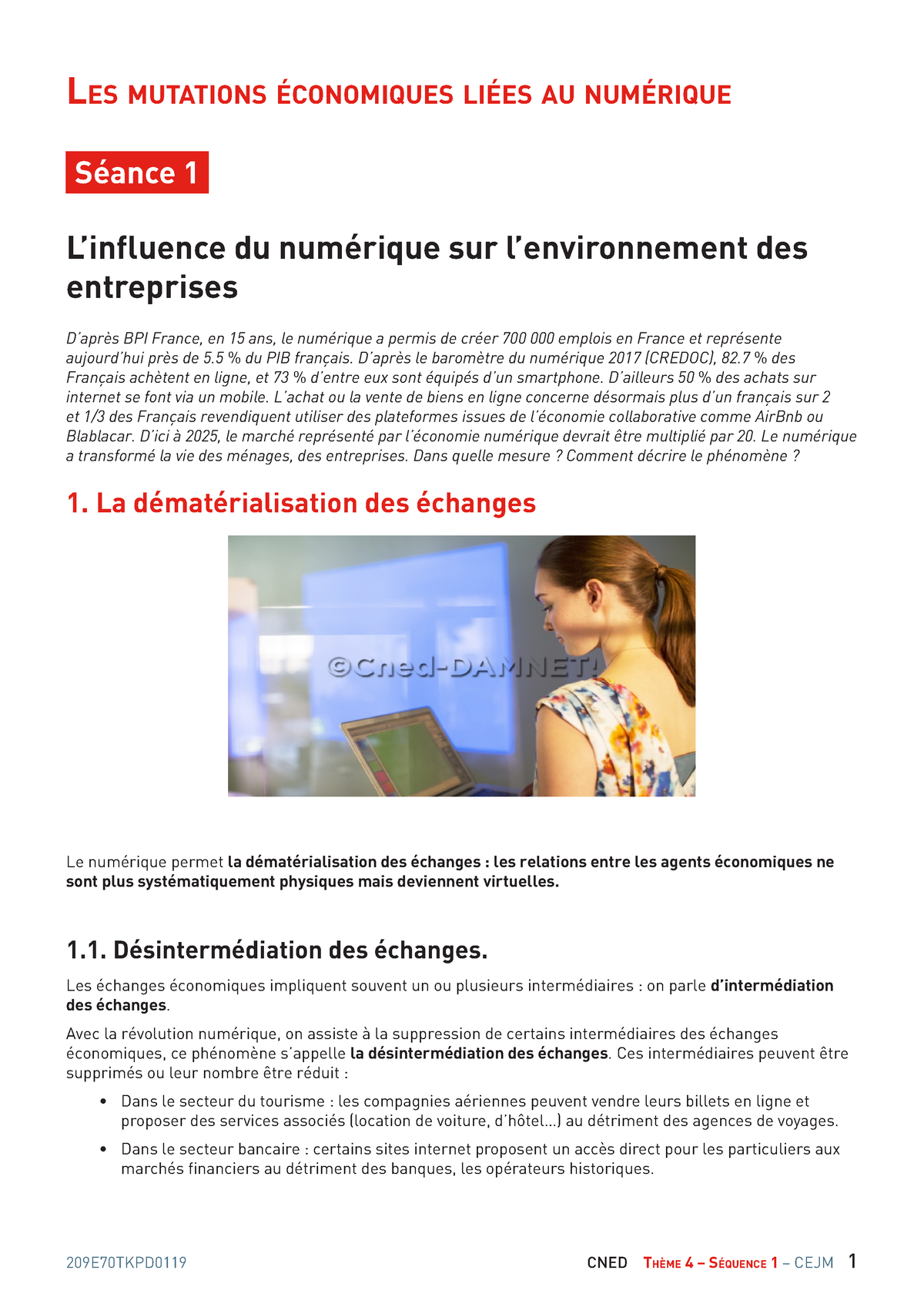 L'influence Du Numérique Sur L'environnement Des Entreprises ...