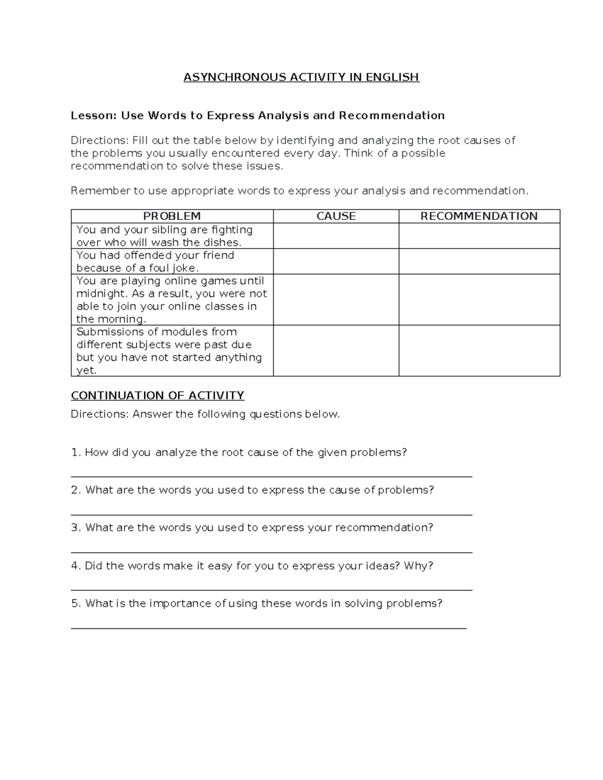 analysis-and-recommendation-continuation-asynchronous-activity-in