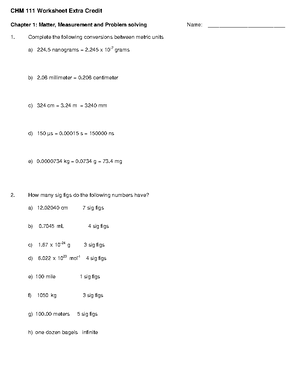 Week 8 Exp 6 Lab Report Sheet and Post-Lab Quations- Standardization of ...