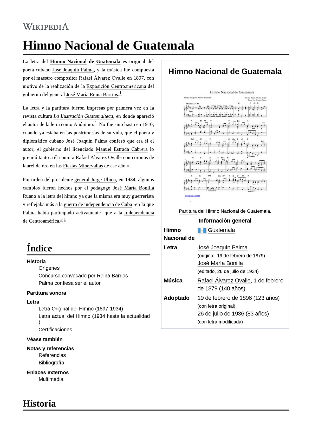 U1 Pp 25 Himno Nacional [Guatemala] - Himno Nacional De Guatemala ...