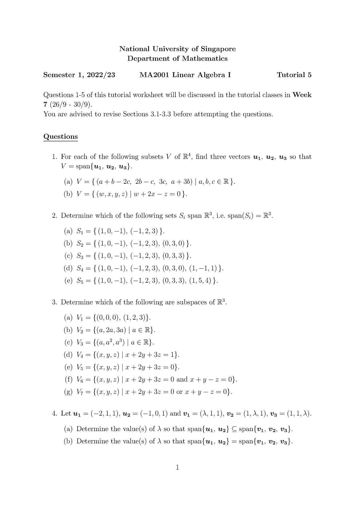 tutorial-5-national-university-of-singapore-department-of-mathematics