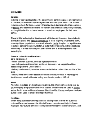 International Business Final Exam Study Guide - Final Exam Review ...