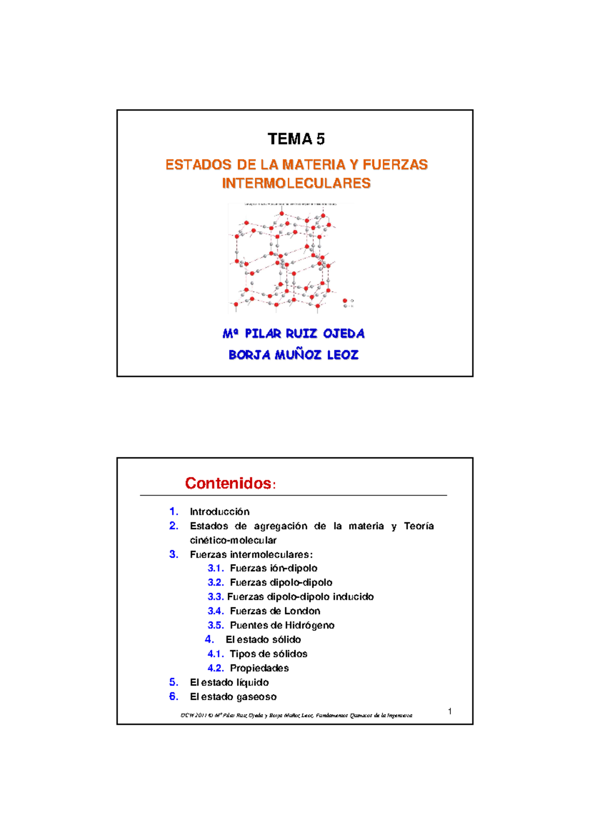 TEMA 5 - no hay descripción - TEMA 5 ESTADOS ESTADOS DE LA MATERIA Y ...