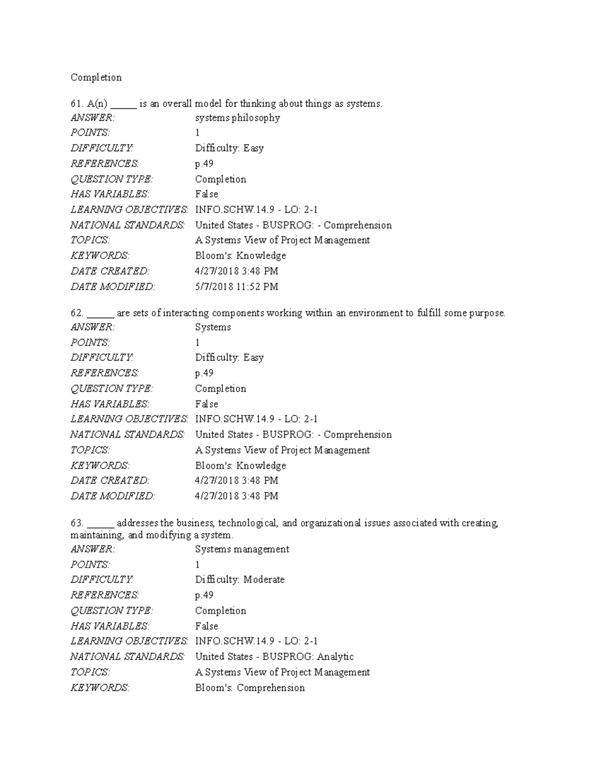 Chapter 2 The Project Management Information Technology Context ...