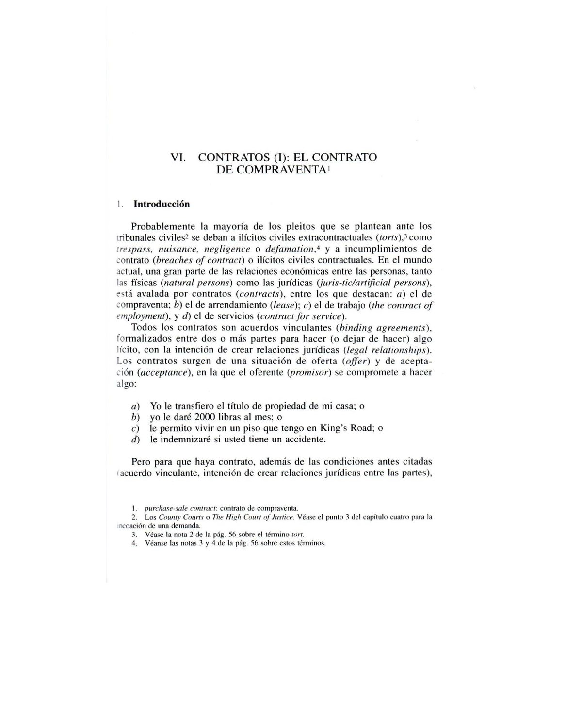 Capítulo 6 Contratos I El Contrato De Compraventa Enrique Alcaraz El Inglés Jurídico Textos Y 9481