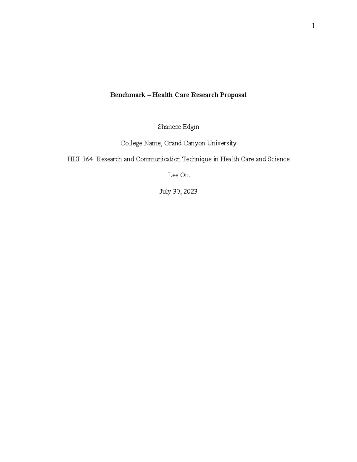 health and social care research proposal