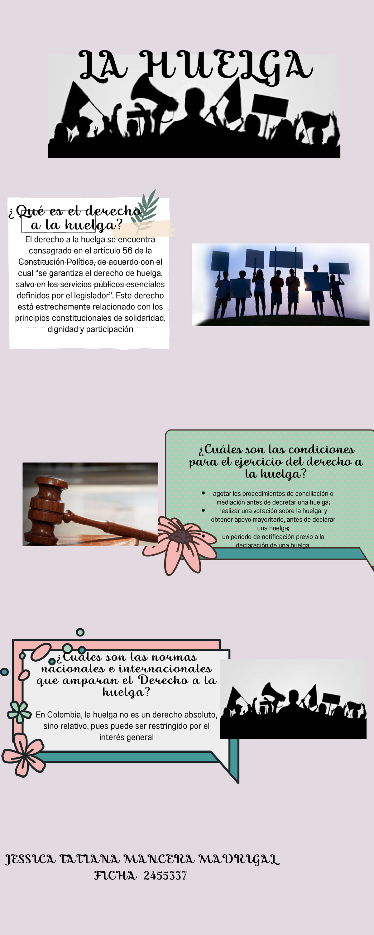 Infografia Mecanismos Constitucionales La Huelga ¿qué Es El Derecho A La Huelga El Derecho A 8111