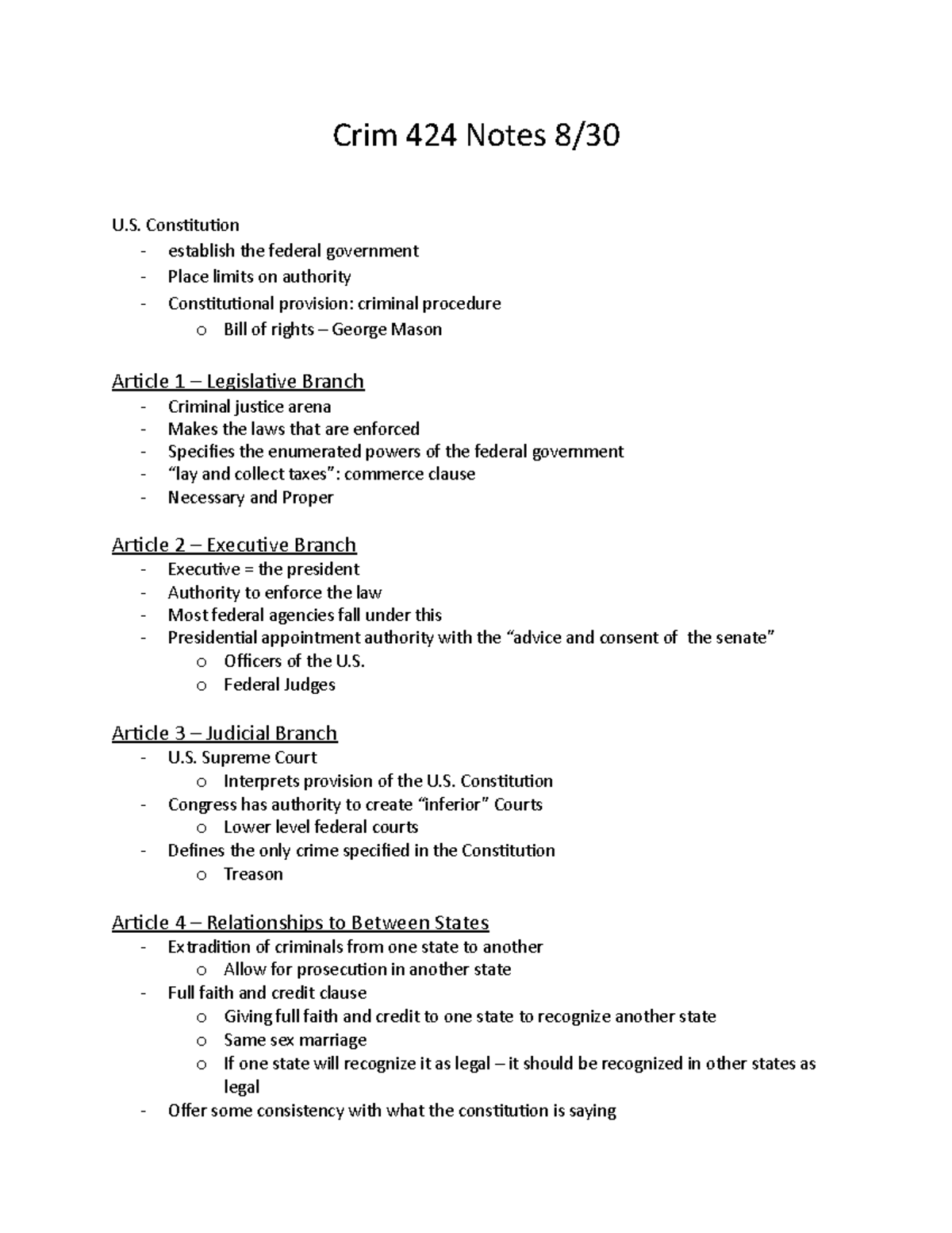 who has the power to create inferior courts