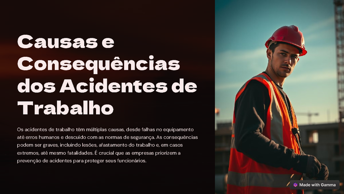Causas-e-Consequencias-dos-Acidentes-de-Trabalho - Causas e ...