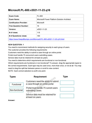 PL-600 Test Preparation