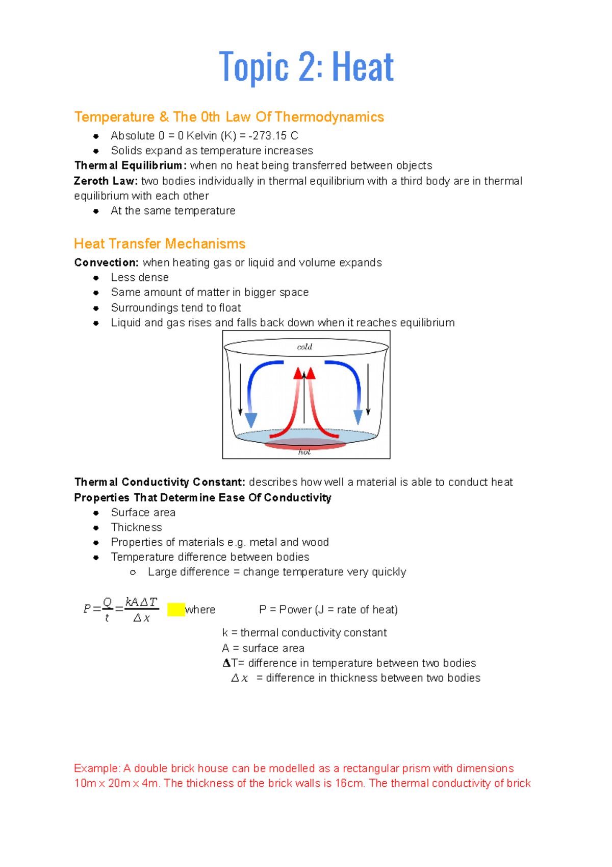 Heat Why Does Your Kettle Boil Topic 2 Heat Temperature & The 0th
