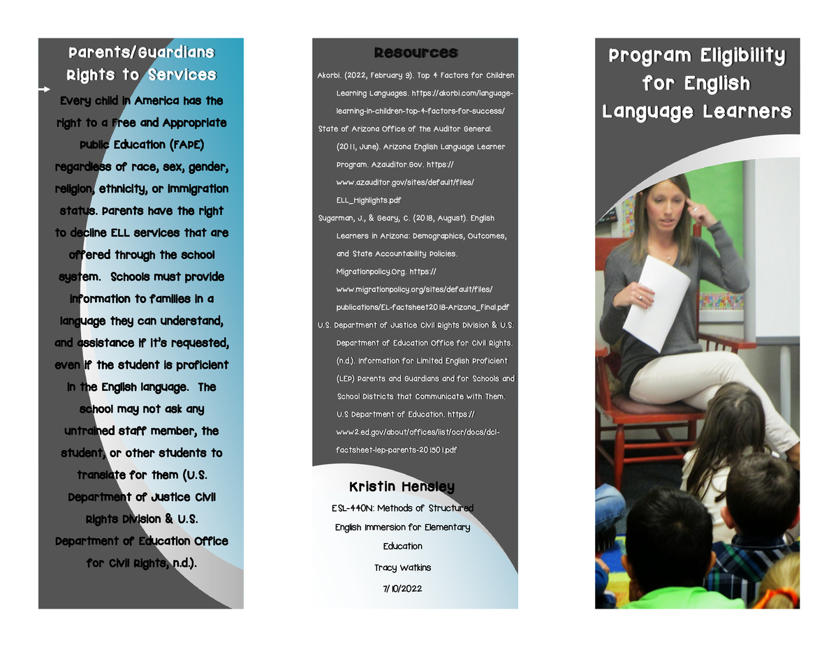 assignment language program
