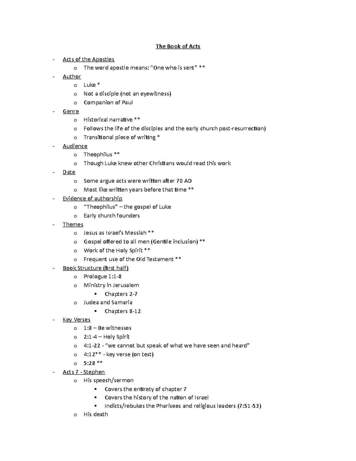 bibl110-acts-notes-the-book-of-acts-acts-of-the-apostles-o-the-word