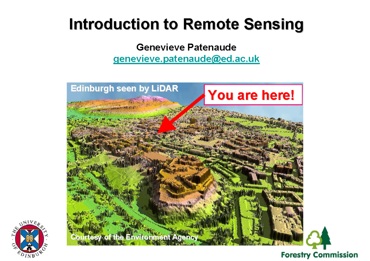 Introduction to Remote Sensing - Introduction to Remote ...