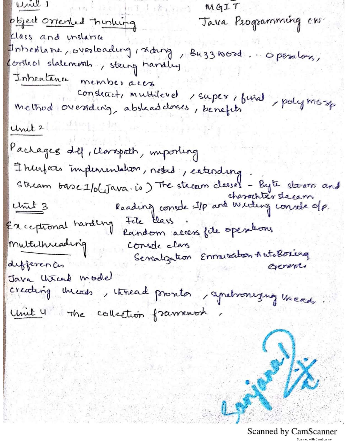 Java notes - Java Programming - Studocu