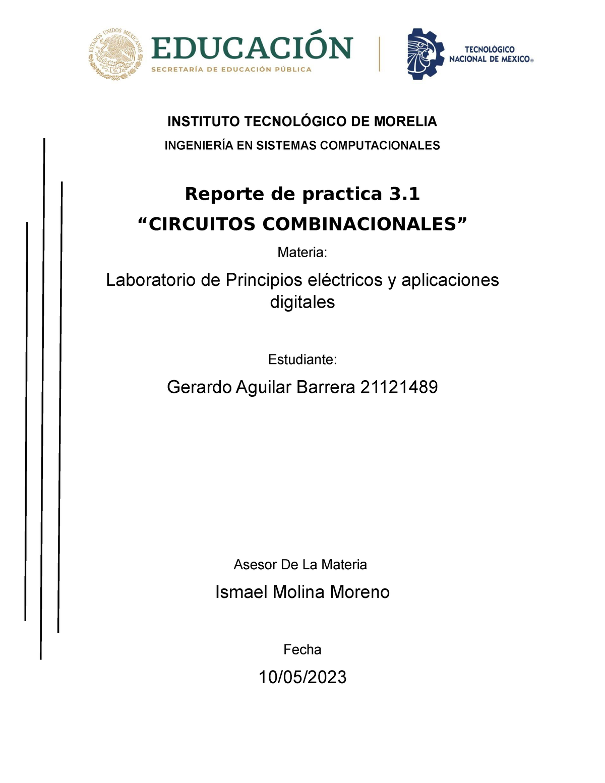 Reporte De Practica 3 - APUNTES DE Y TRABAJOS DE INVESTIGACIÓN DE ...