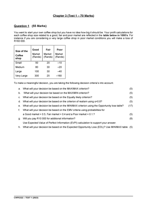 Complexity Examples - CMPG 221 - 1. If(weight==60) 2. If(a