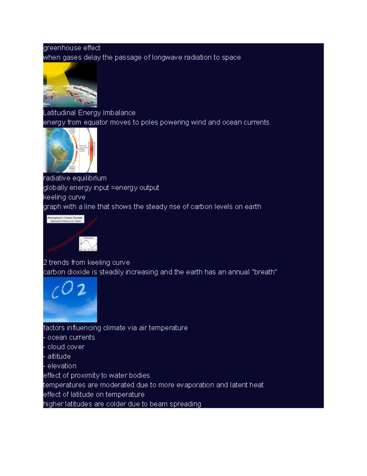 Greenhouse effect vocab greenhouse effect when gases delay the