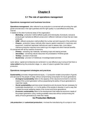 Ib Business Management - 3 - IB Business Management – Finance And ...