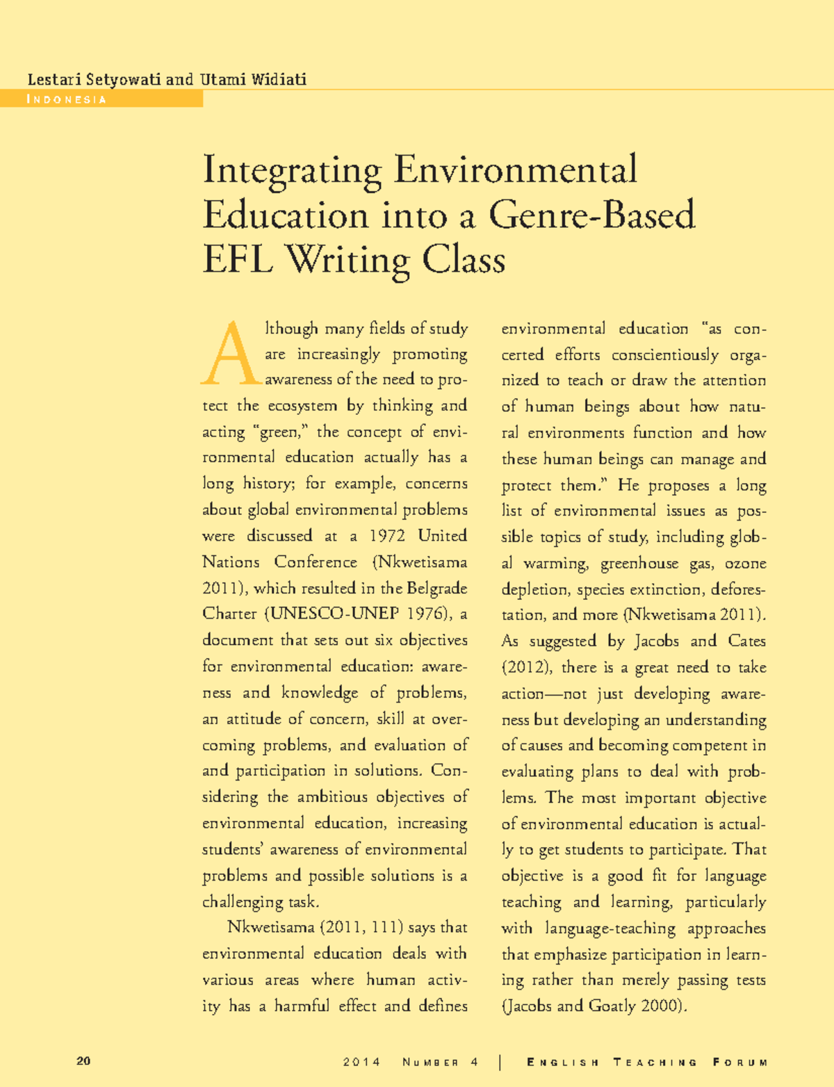 integrating-environmental-education-into-a-genre-based-efl-writing
