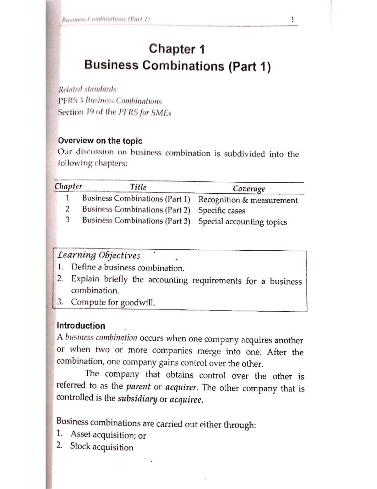 Business Com Chapter 1 - BS Accountancy - Studocu