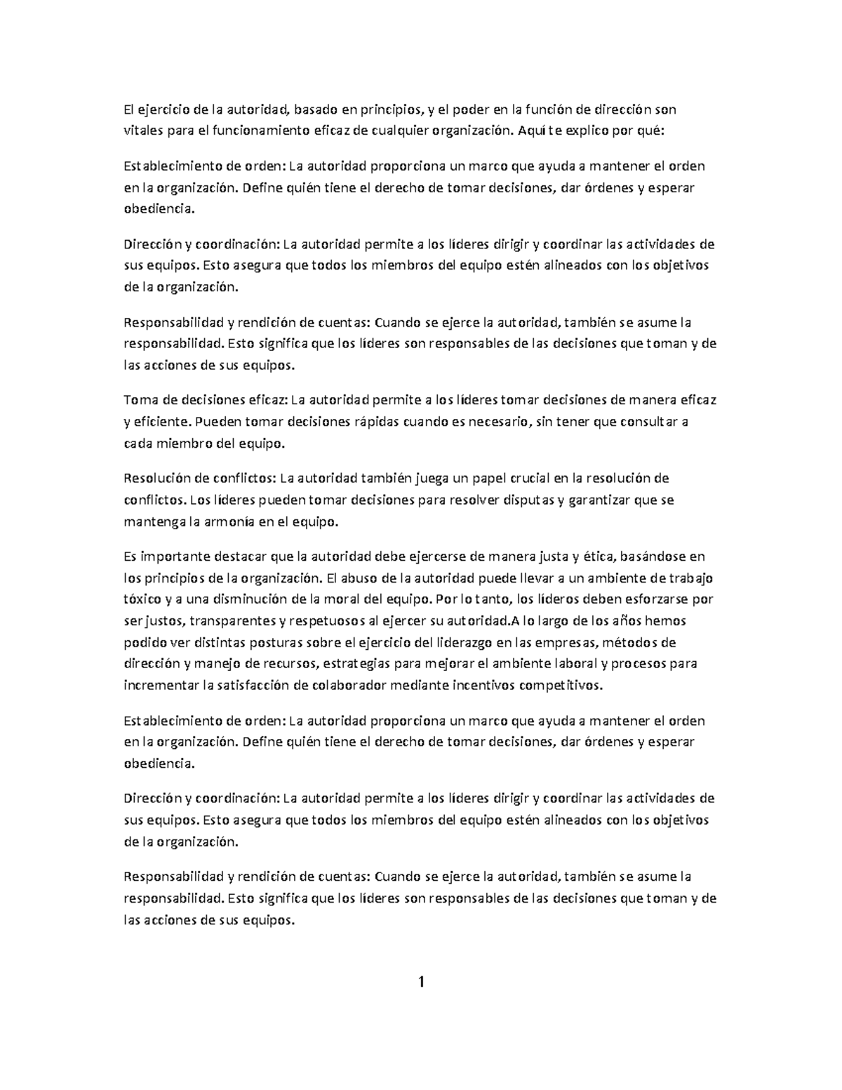 Edith RIOS {33} - LECTURA DE MANUFACTURY - El ejercicio de la autoridad ...