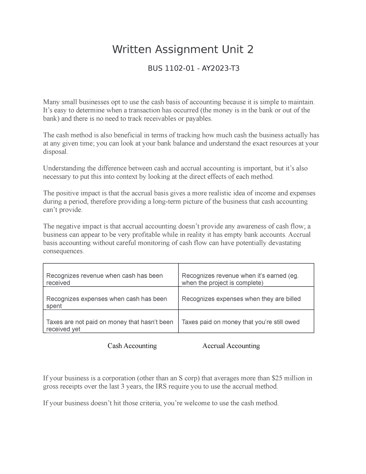 bus 1102 written assignment unit 2