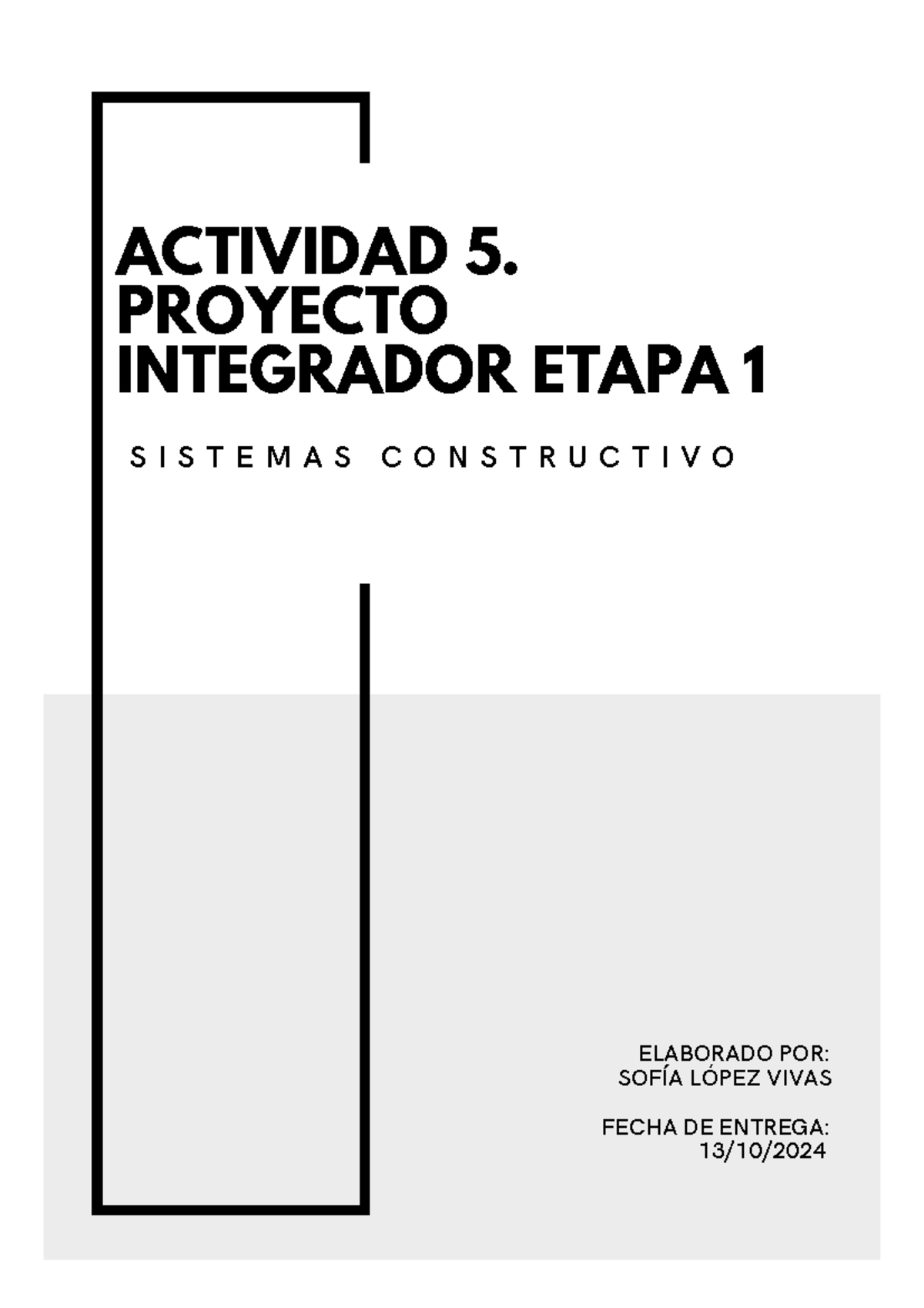 A#5 SLV SC - BLACKBOARD - ACTIVIDAD 5. PROYECTO INTEGRADOR ETAPA 1 ...